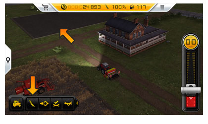 farming simulator 14 how to harvest corn