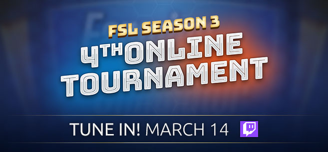 FSL: 4th Tournament streams live this weekend!
