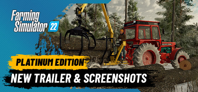 Farming Simulator 22 Platinum Edition and Expansion Announced