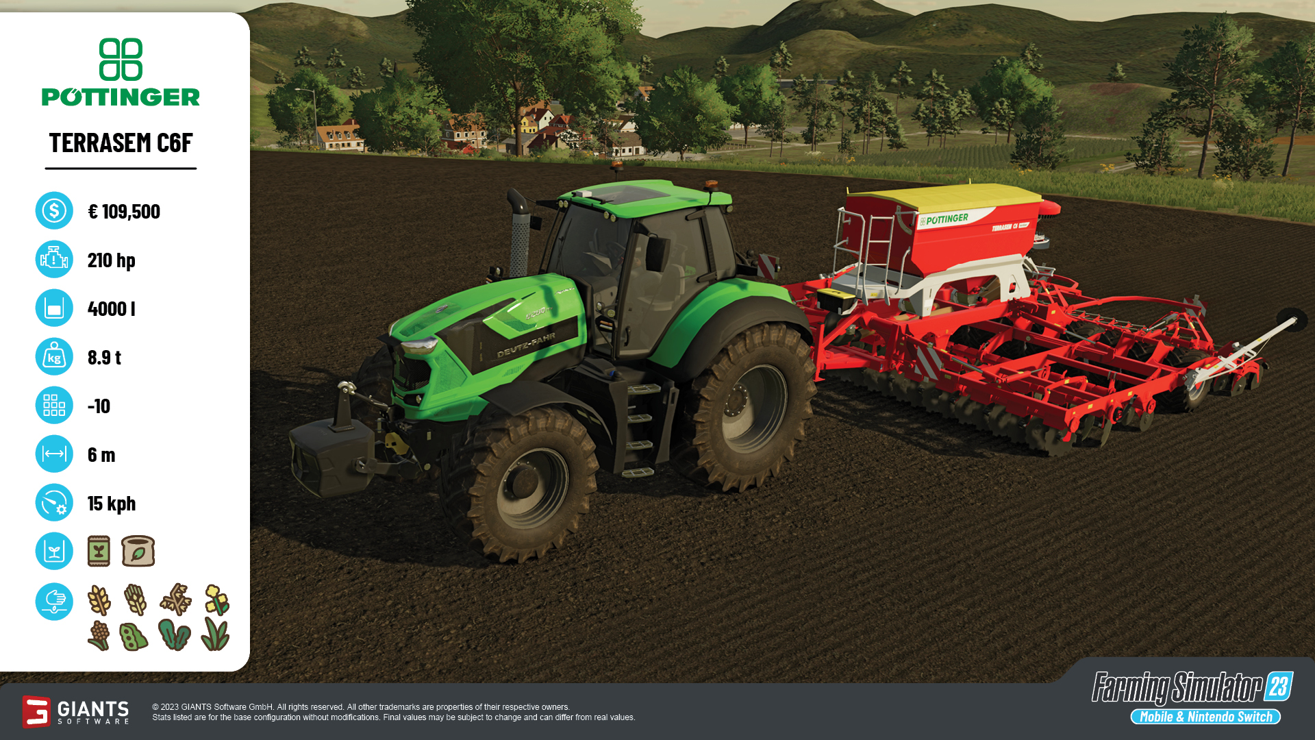 Astragon Spielesoftware »Landwirtschafts-Simulator 23«, Nintendo