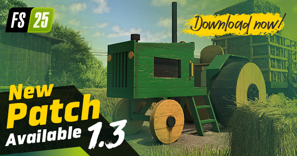 Download Patch 1.3 for Farming Simulator 25!