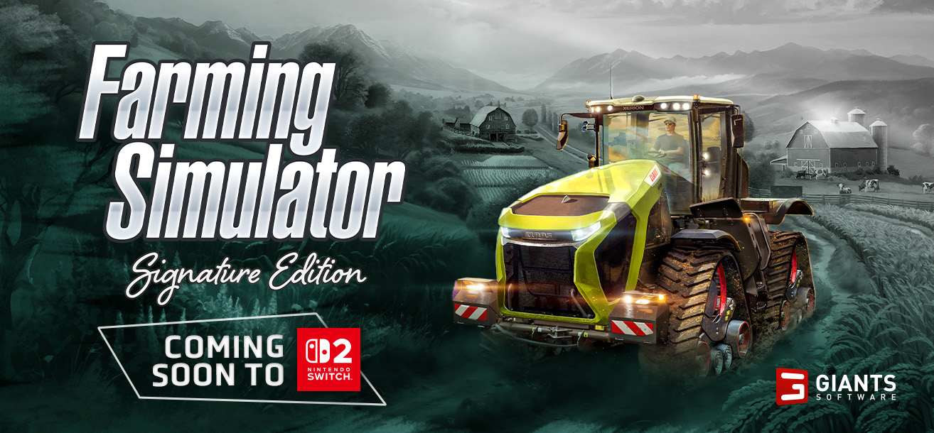 Farming Simulator: Signature Edition - coming to Nintendo Switch 2 this Winter!