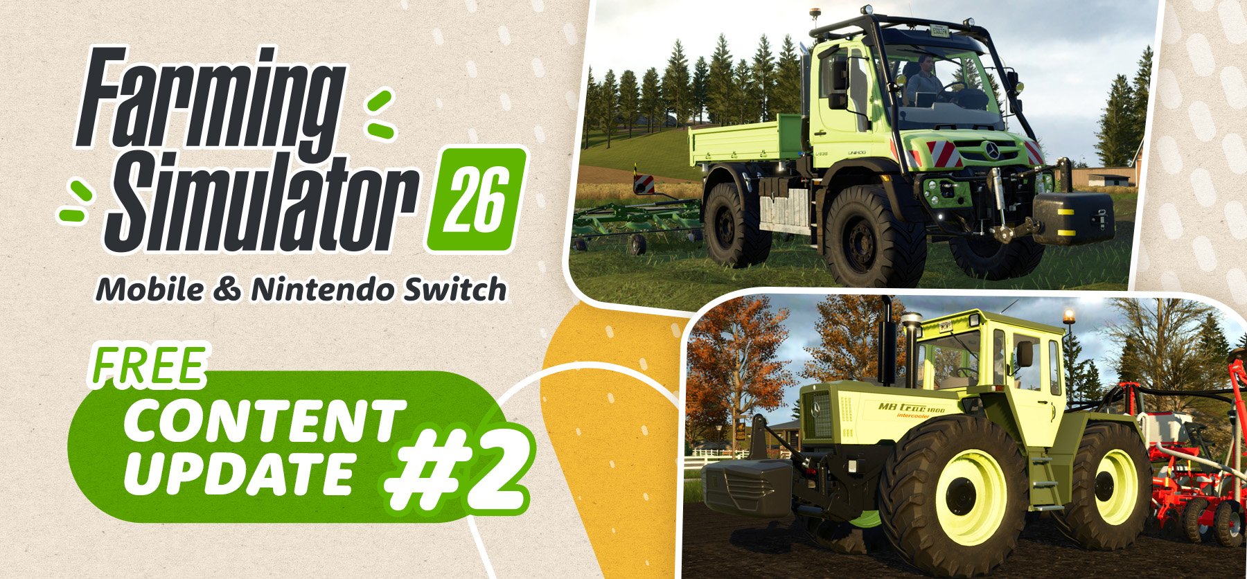 Free Content Update #2 for Farming Simulator 26