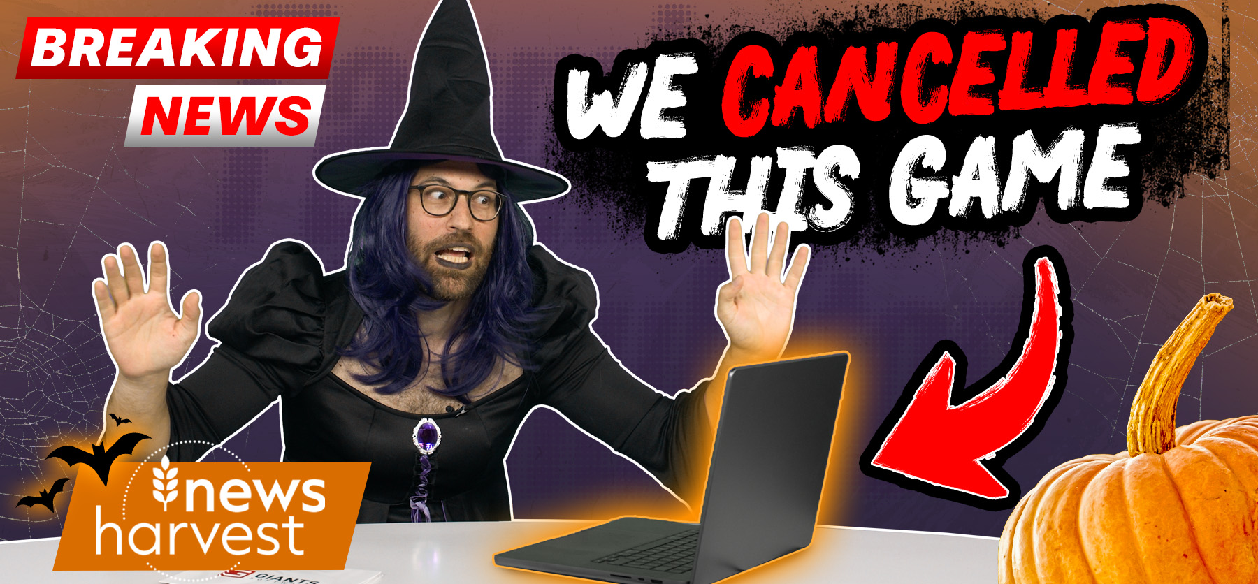 NewsHarvest | The Halloween Episode - We cancelled a game!