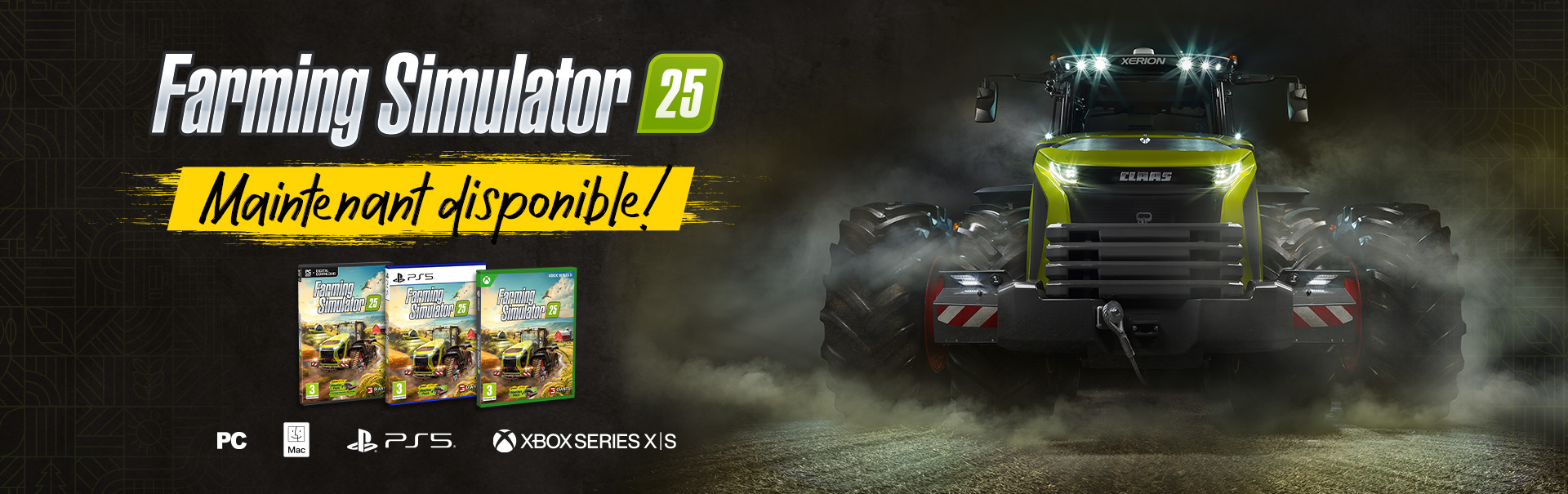 Farming Simulator 25 Now Available