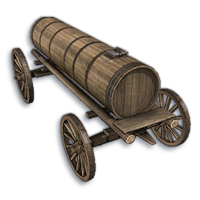 Lizard Wooden Slurry Tanker