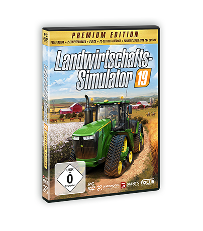 Product cover: Landwirtschafts-Simulator 19 Premium Edition
