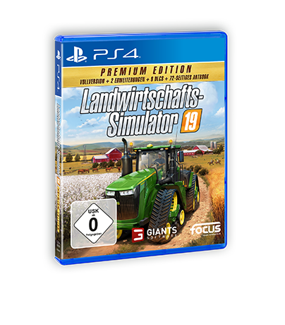 Product cover: Landwirtschafts-Simulator 19 Premium Edition