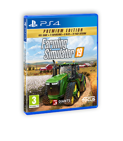 Product cover: Farming Simulator 19 Premium Edition