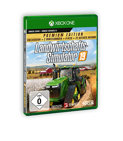 Product cover: Landwirtschafts-Simulator 19 Premium Edition