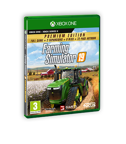 Product cover: Farming Simulator 19 Premium Edition