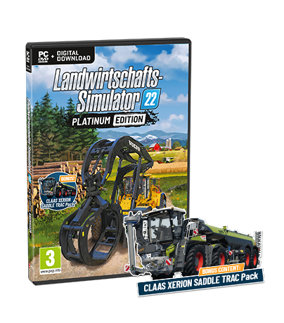 Product cover: Landwirtschafts-Simulator 22 Platinum Edition