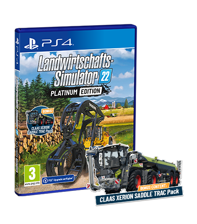 Product cover: Landwirtschafts-Simulator 22 Platinum Edition