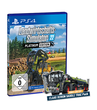 Product cover: Landwirtschafts-Simulator 22 Platinum Edition