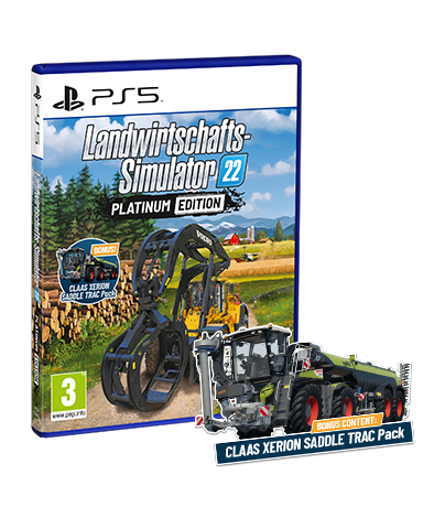 Product cover: Landwirtschafts-Simulator 22 Platinum Edition