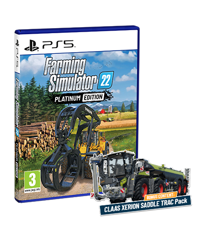 Product cover: Farming Simulator 22 Platinum Edition