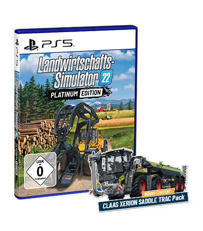 Product cover: Landwirtschafts-Simulator 22 Platinum Edition