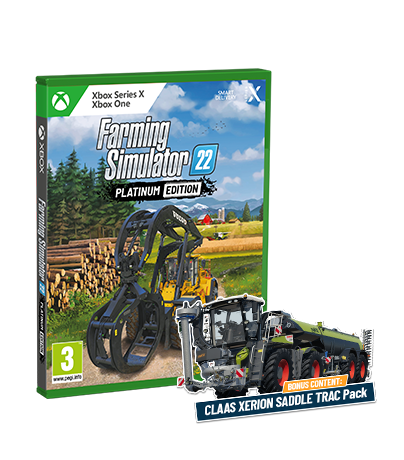 Product cover: Farming Simulator 22 Platinum Edition