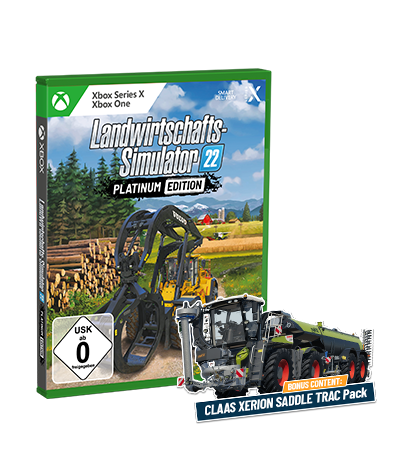 Product cover: Landwirtschafts-Simulator 22 Platinum Edition