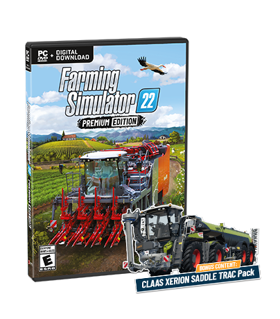 Product cover: Farming Simulator 22 Premium Edition