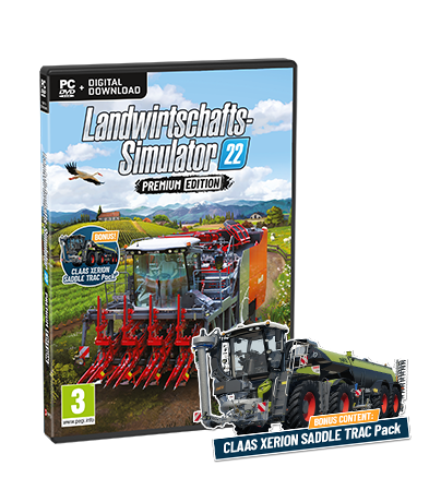 Product cover: Landwirtschafts-Simulator 22 Premium Edition