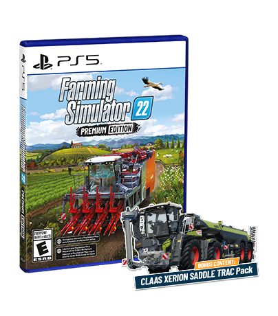 Product cover: Farming Simulator 22 Premium Edition