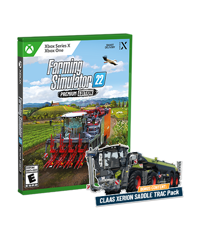 Product cover: Farming Simulator 22 Premium Edition