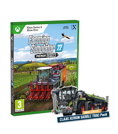 Product cover: Farming Simulator 22 Premium Edition