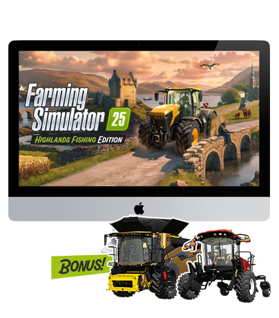 Product cover: Farming Simulator 25 Highlands Fishing Edition
