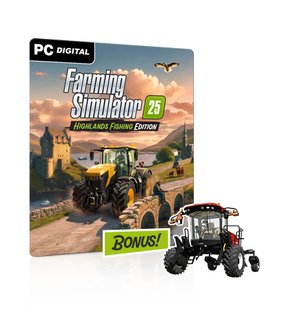 Product cover: Farming Simulator 25 Highlands Fishing Edition