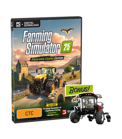 Product cover: Farming Simulator 25 Highlands Fishing Edition