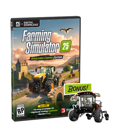 Product cover: Farming Simulator 25 Highlands Fishing Edition