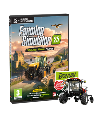 Product cover: Farming Simulator 25 Highlands Fishing Edition