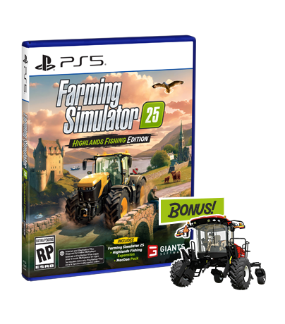 Product cover: Farming Simulator 25 Highlands Fishing Edition