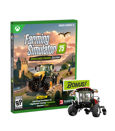 Product cover: Farming Simulator 25 Highlands Fishing Edition