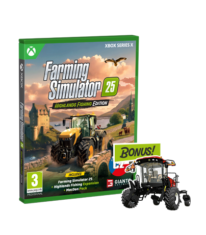 Product cover: Farming Simulator 25 Highlands Fishing Edition