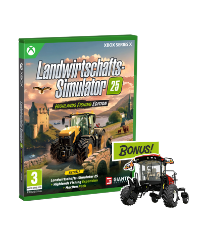 Product cover: Farming Simulator 25 Highlands Fishing Edition