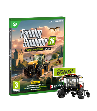 Product cover: Farming Simulator 25 Highlands Fishing Edition