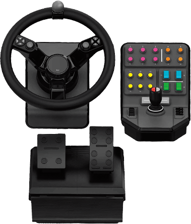 Product cover: Logitech G Landwirtschafts-Simulator Bundle für schwere Maschinen